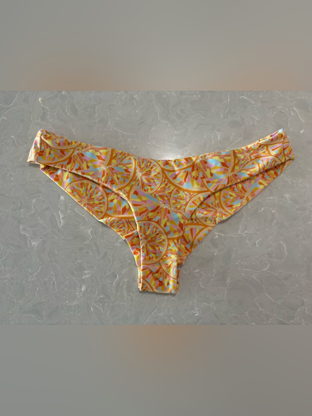 Moana Bikini bottom: CITRUS SQUEEZE ADRIFT BTM - LARGE